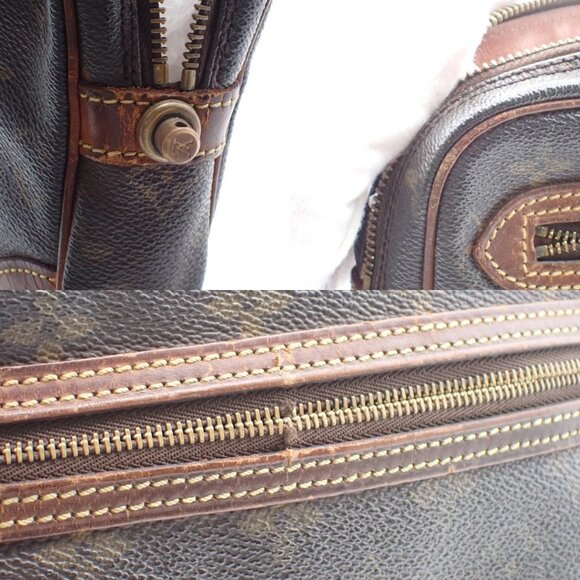 LOUIS VUITTON Marly Dragonne GM Clutch Hand Bag Monogram Brown M51825 08EF458 - Picture 8 of 16